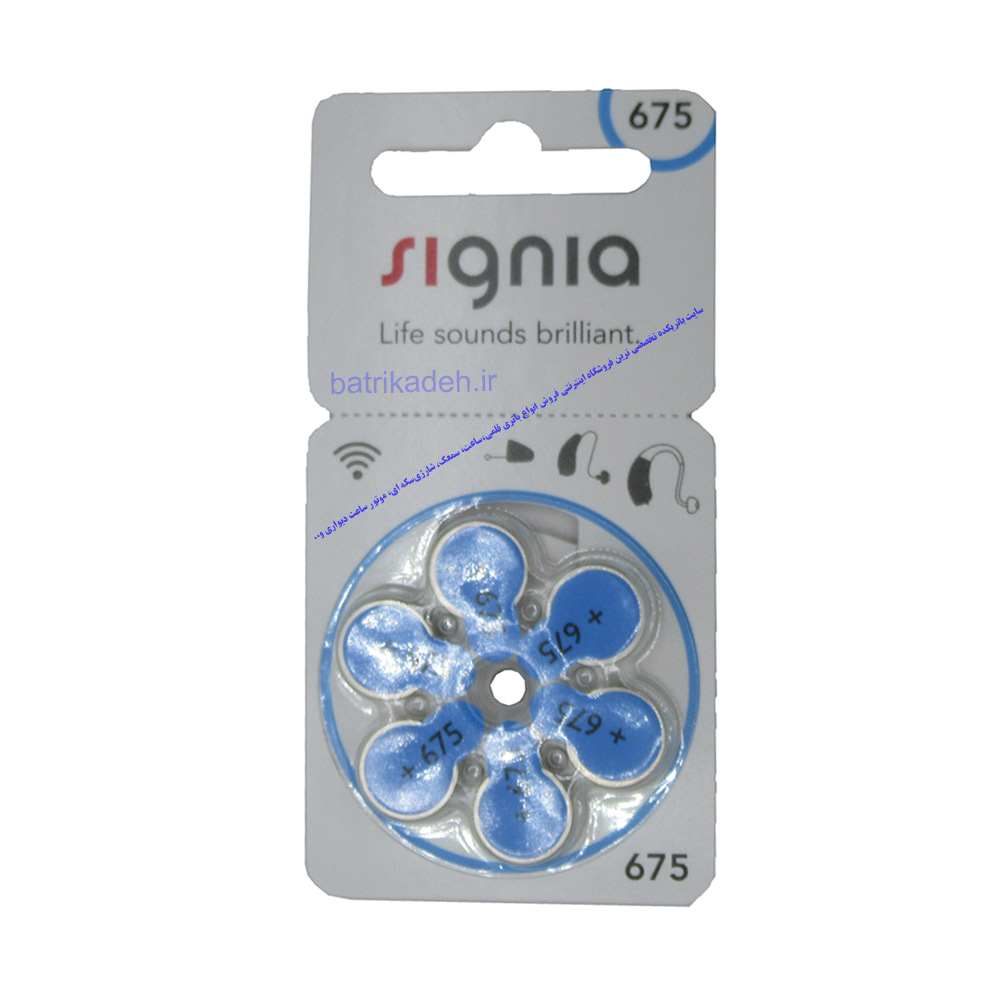 باتری سمعک SIEMENS سایز 675 باتری سمعک SIEMENS سایز 675
